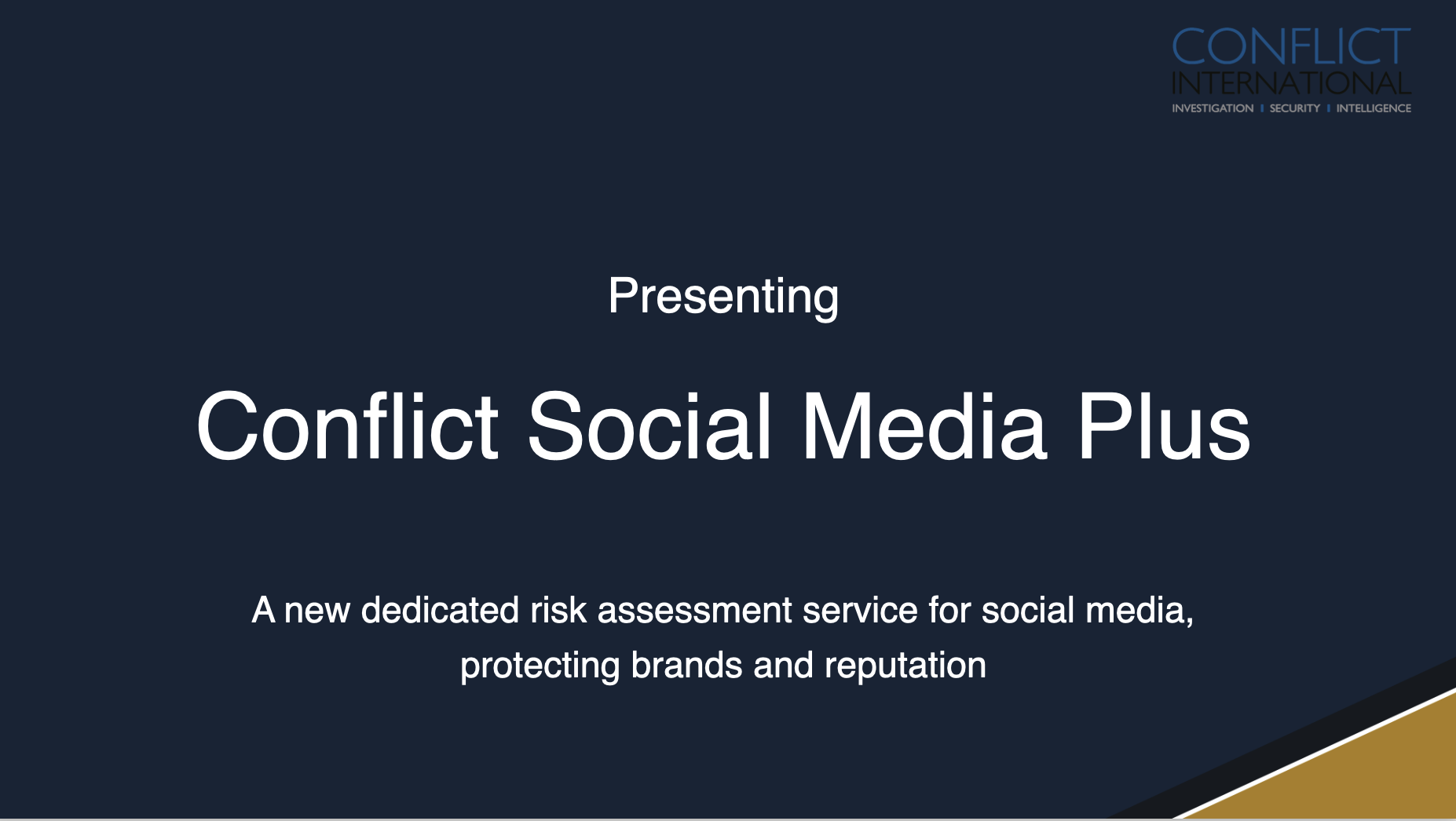 Conflict Social Media Plus